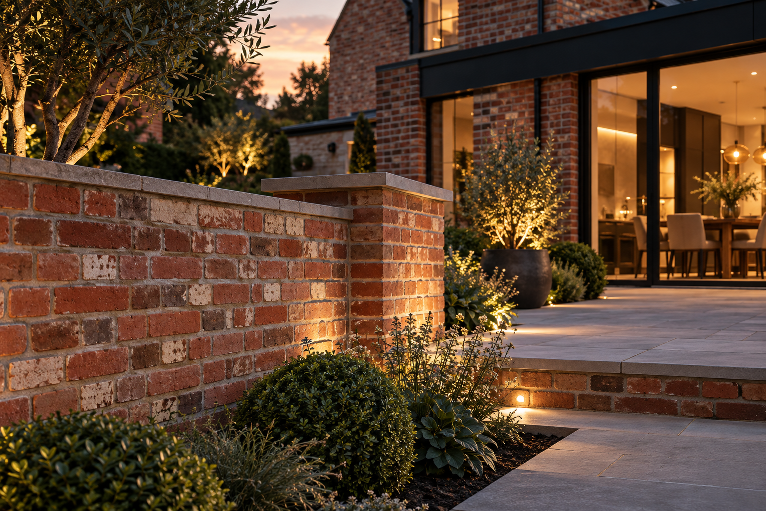 Illustrative detailed brickwork