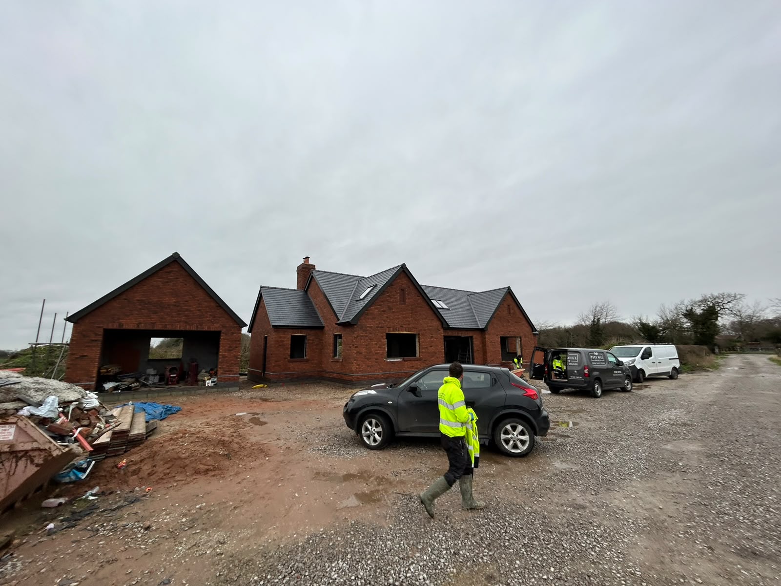 Residential site work by First Course Brickwork