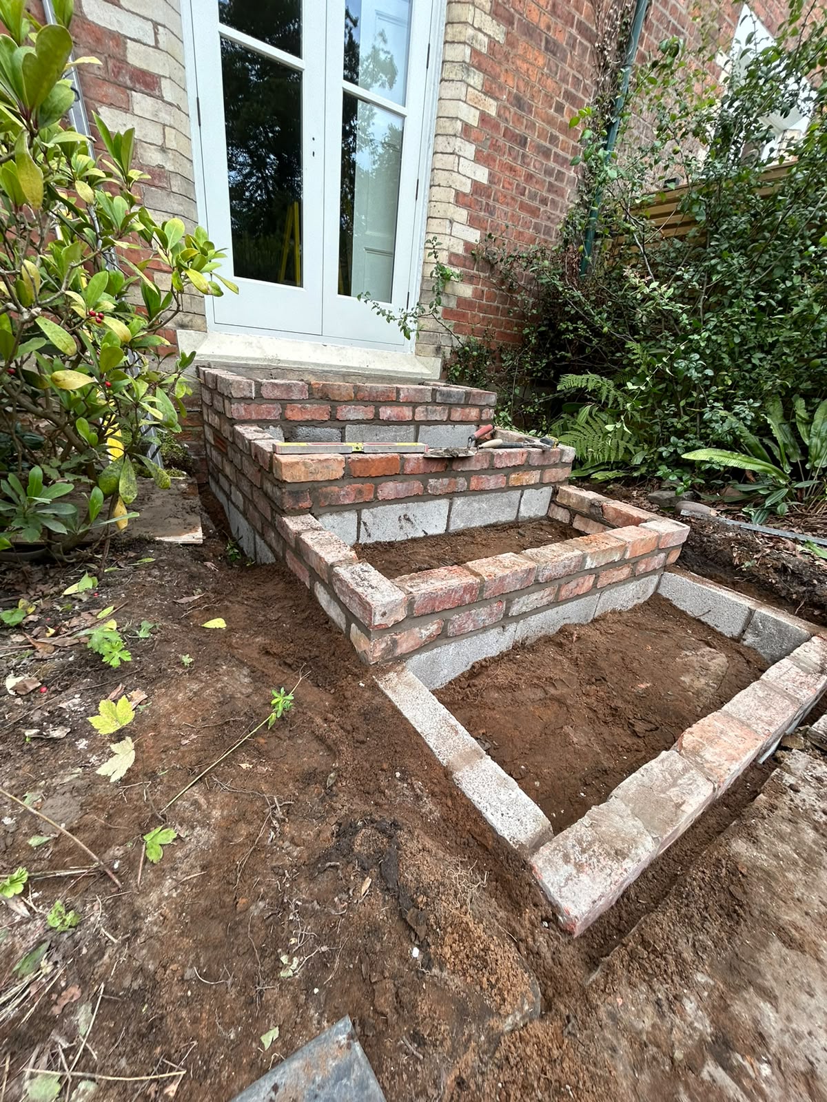 Entrance and step detail by First Course Brickwork