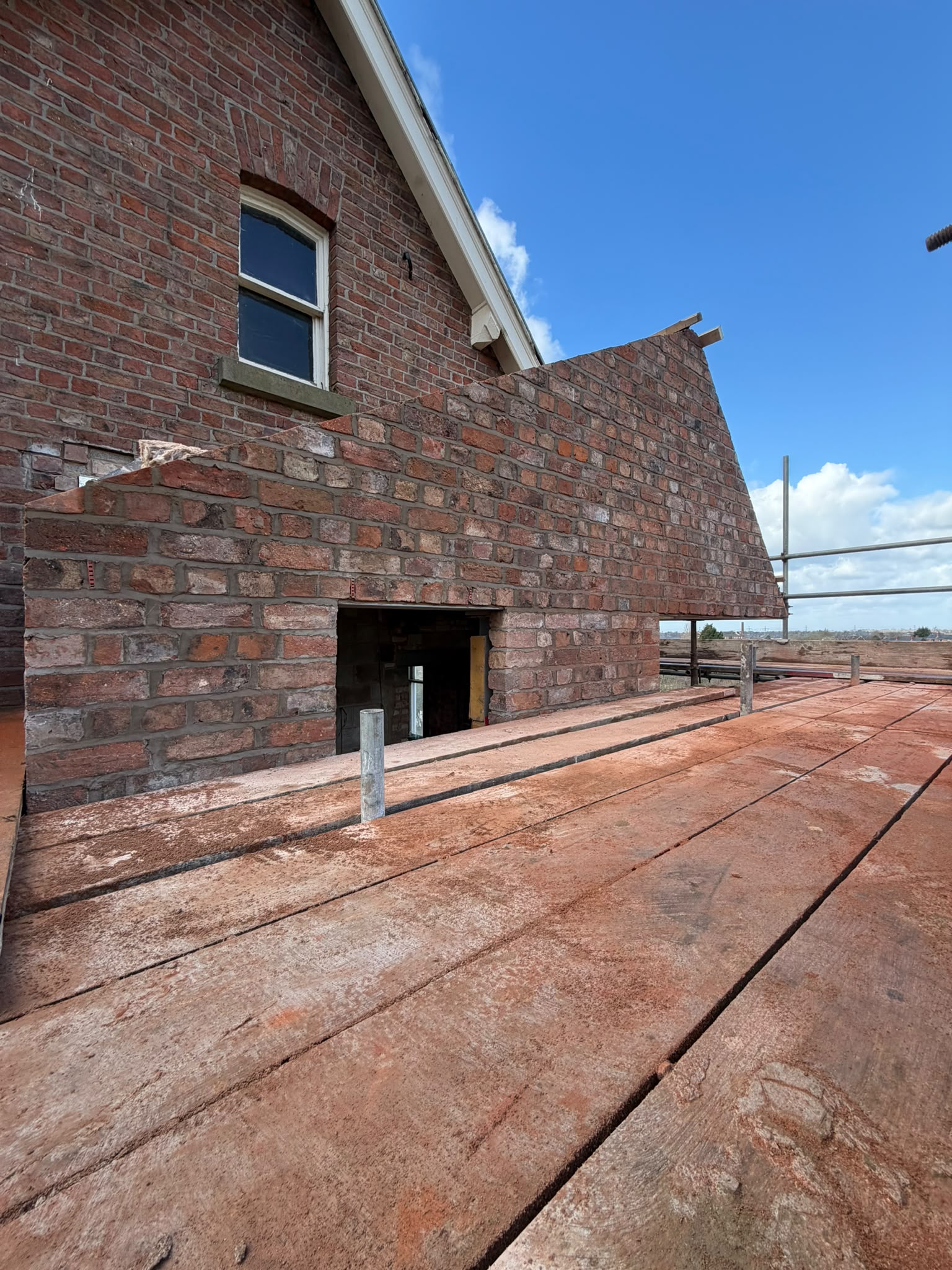 Feature brickwork finish by First Course Brickwork